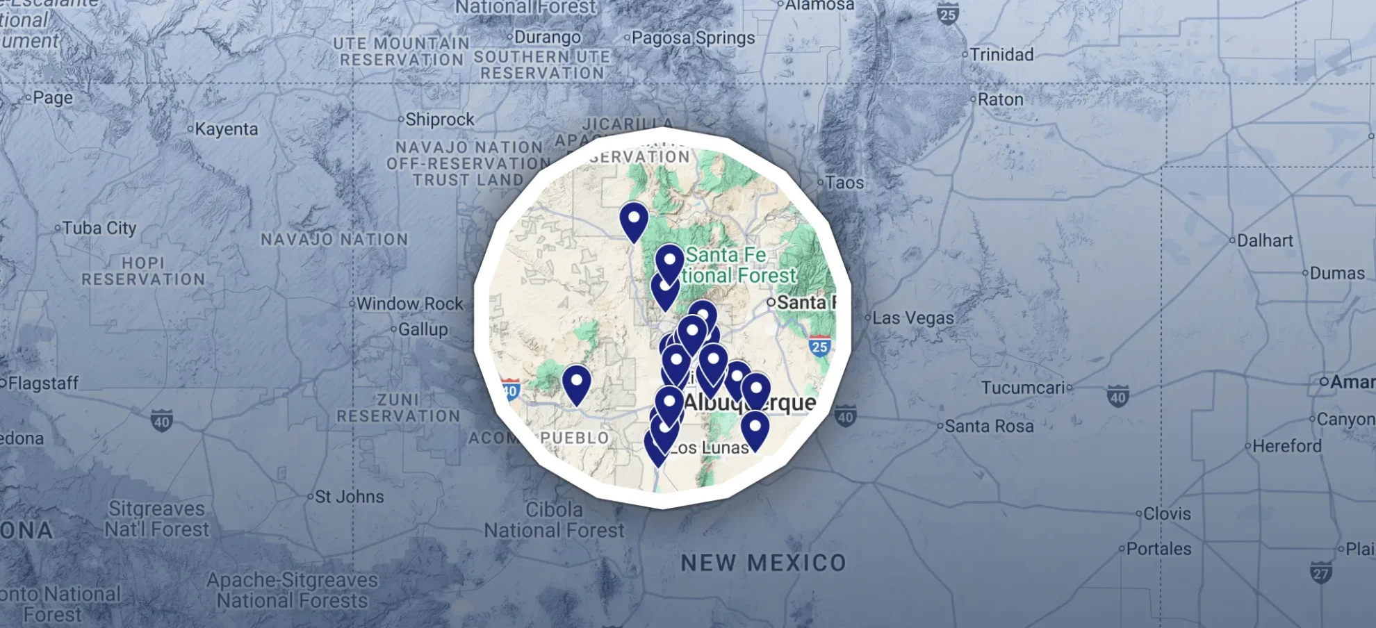 Map Form Full Width Frame